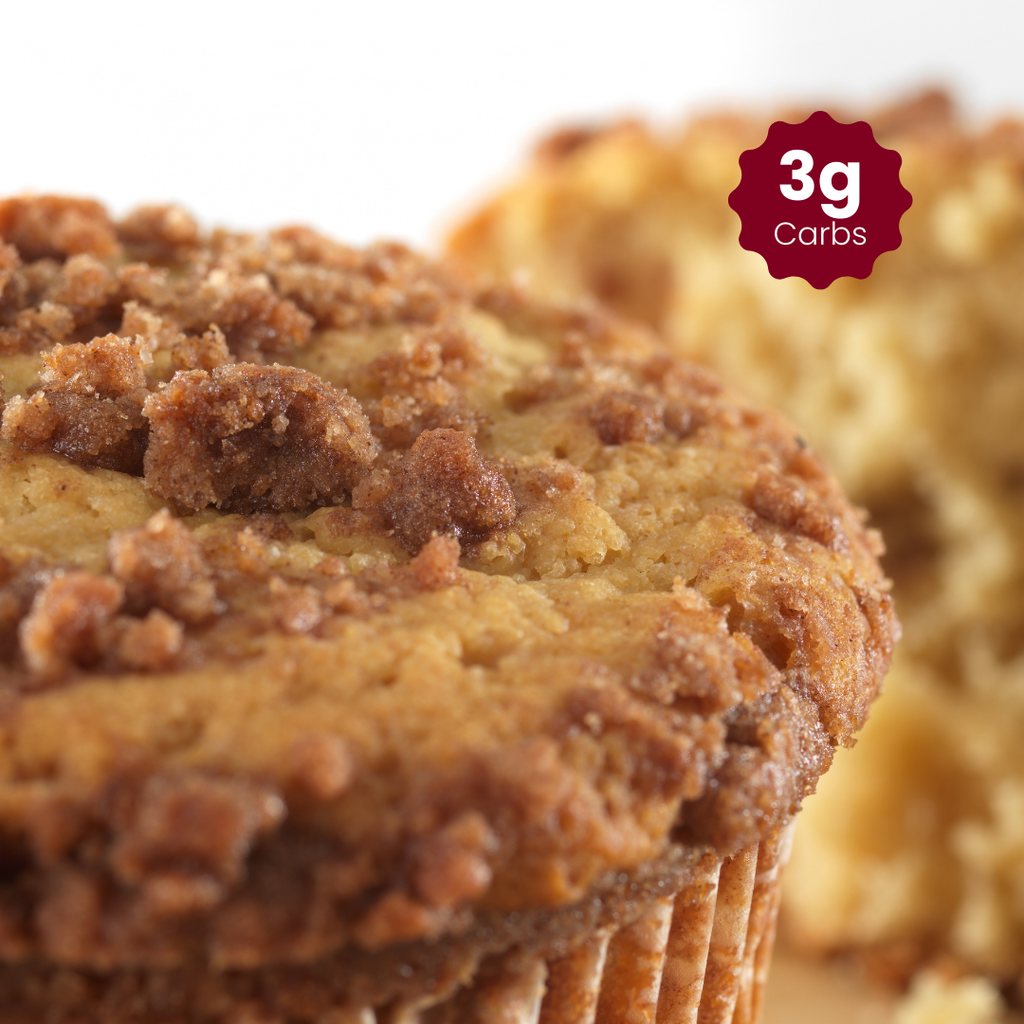 WiO Cinnamon Crumble Muffins (4-pack)