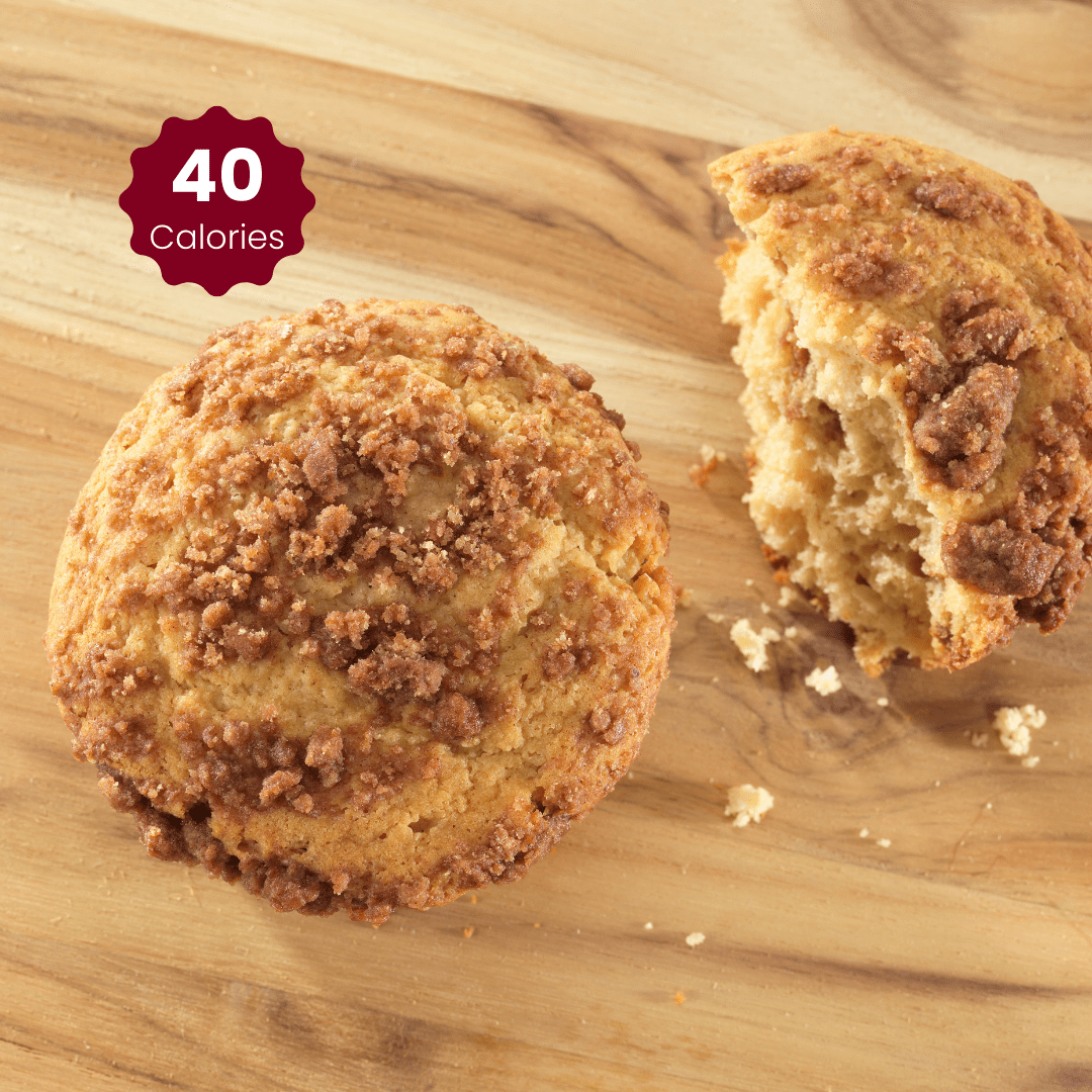 WiO Muffin Variety 4-Pack: (Carrot, Cranberry, Lemon, Cinnamon)