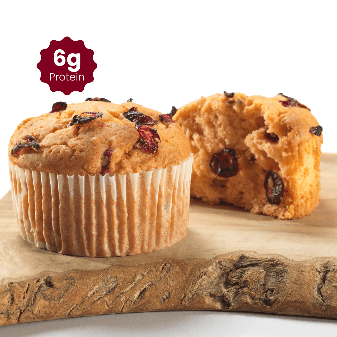 WiO Muffin Variety 4-Pack: (Carrot, Cranberry, Lemon, Cinnamon)
