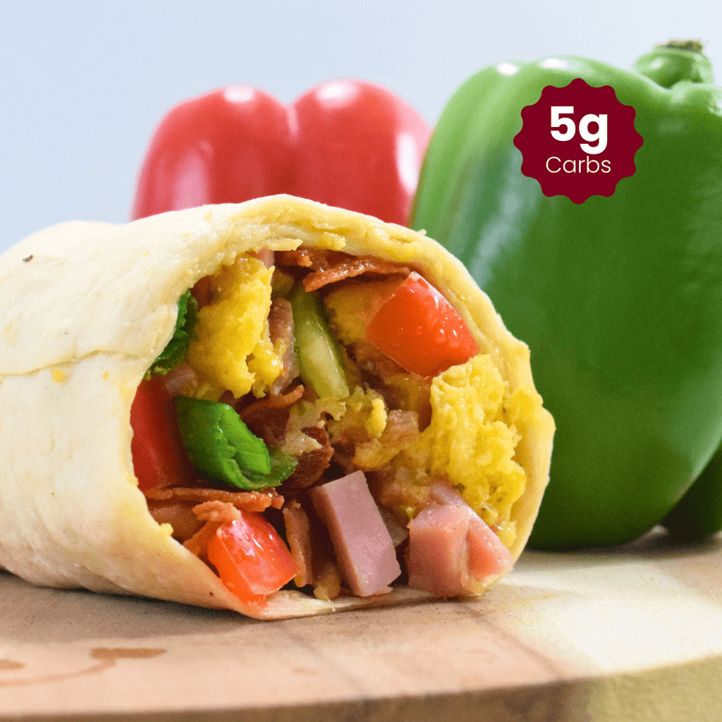 WiO Breakfast Burrito Egg, Ham & Bacon