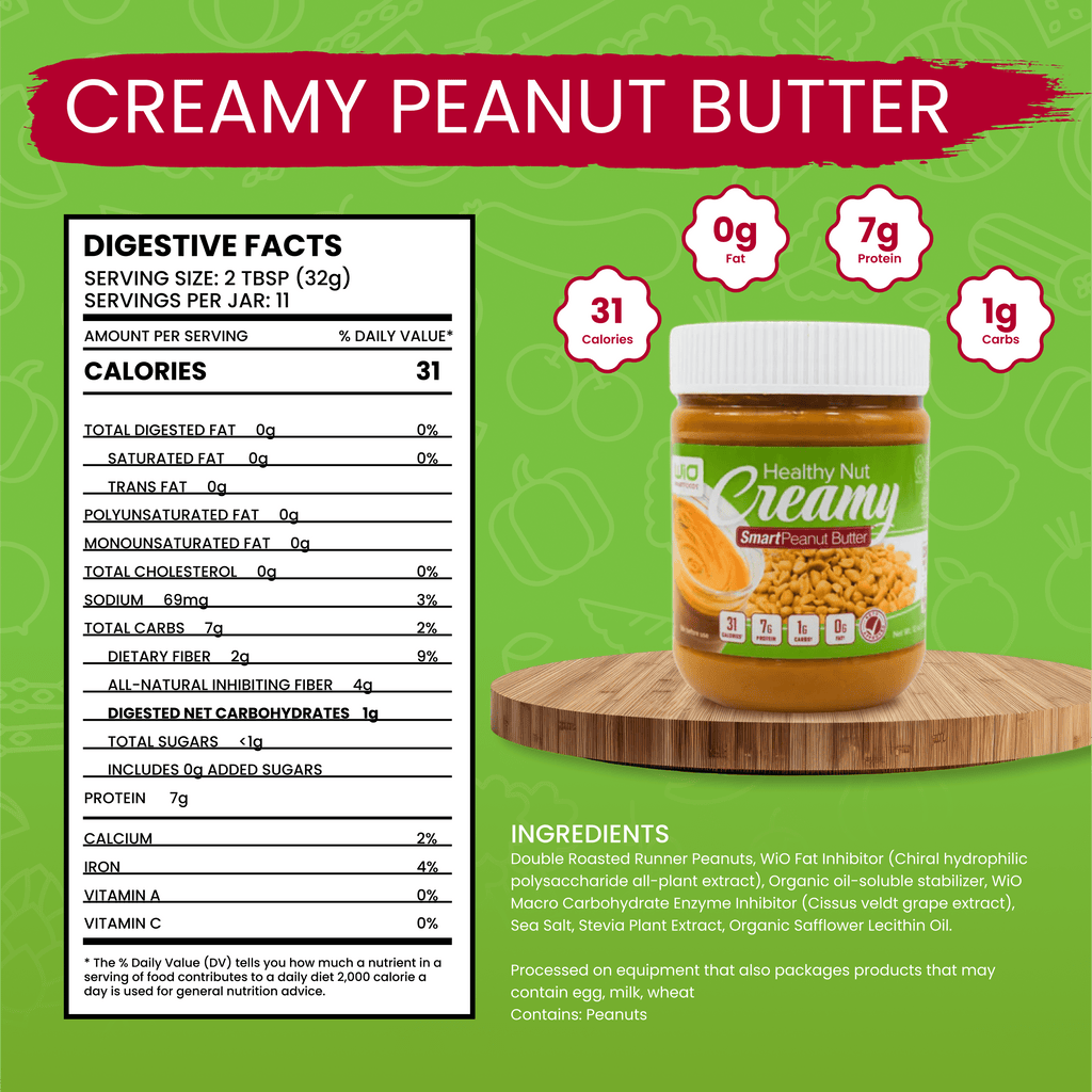 WiO Creamy Peanut Butter