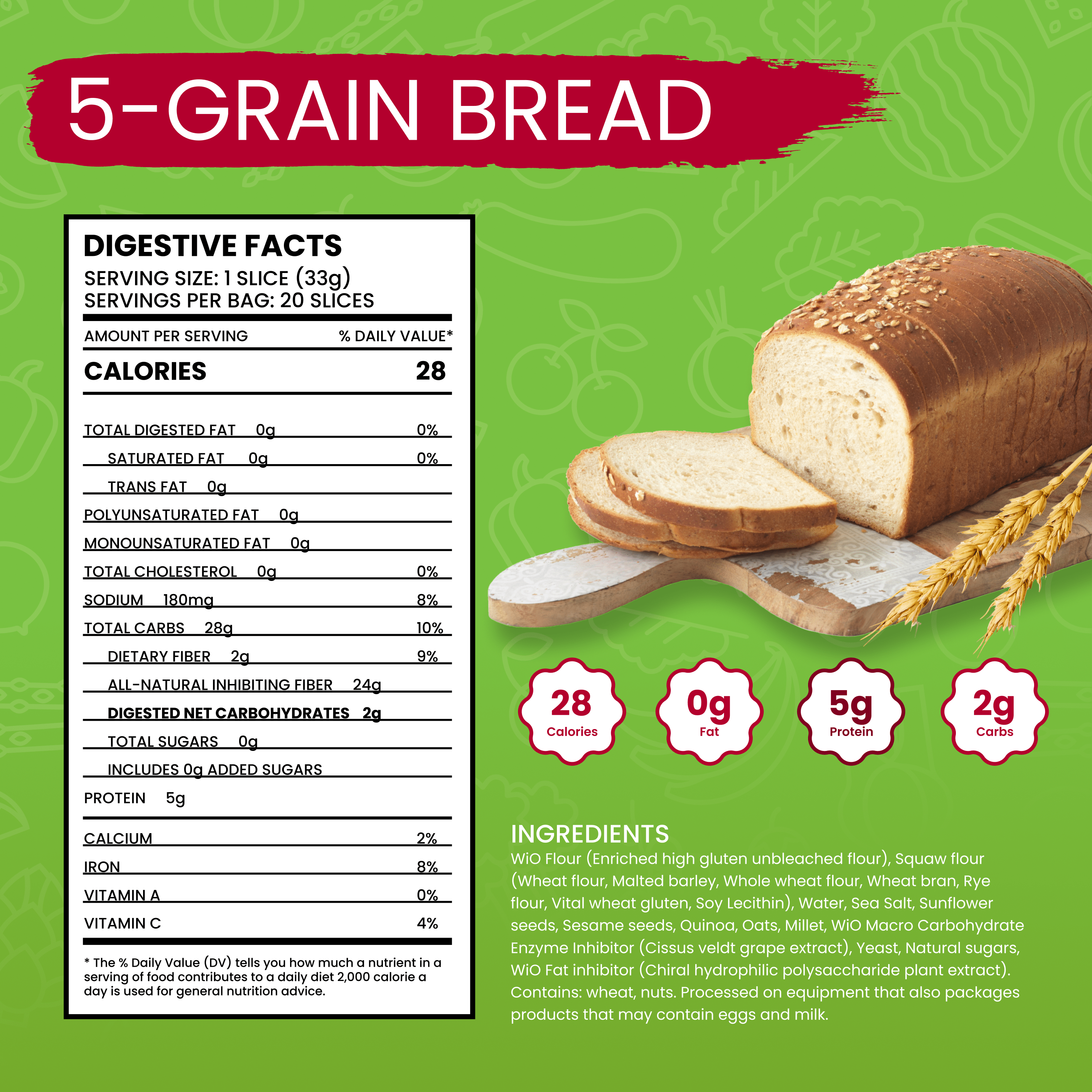 WiO Multi-Grain Wheat Bread