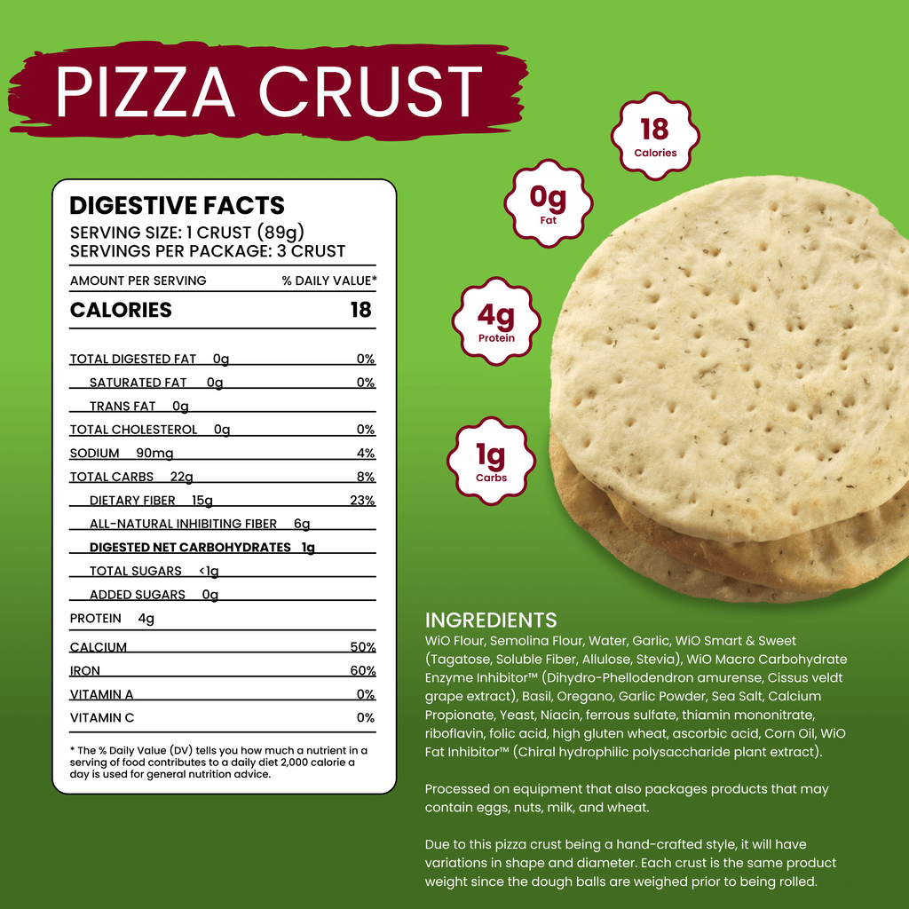 WiO Pizza Crust (3-Pack)