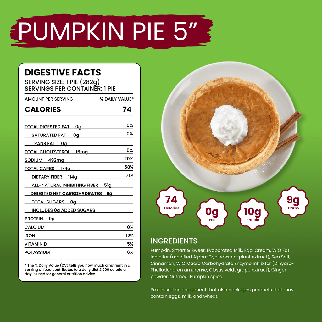 WiO Pumpkin Pie (5 Personal)