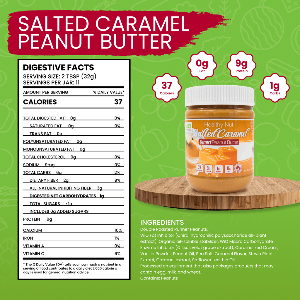 WiO Salted Caramel Peanut Butter