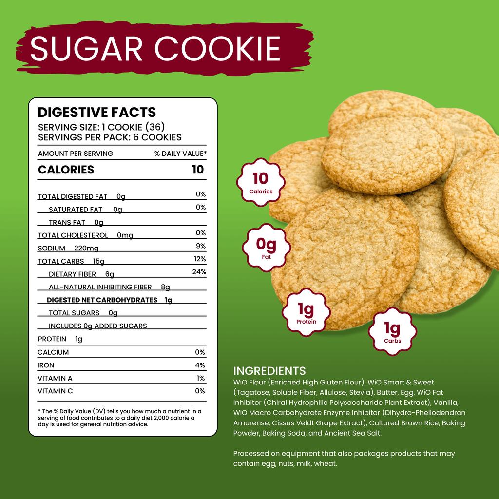 WiO Sugar Cookies (6-Pack)