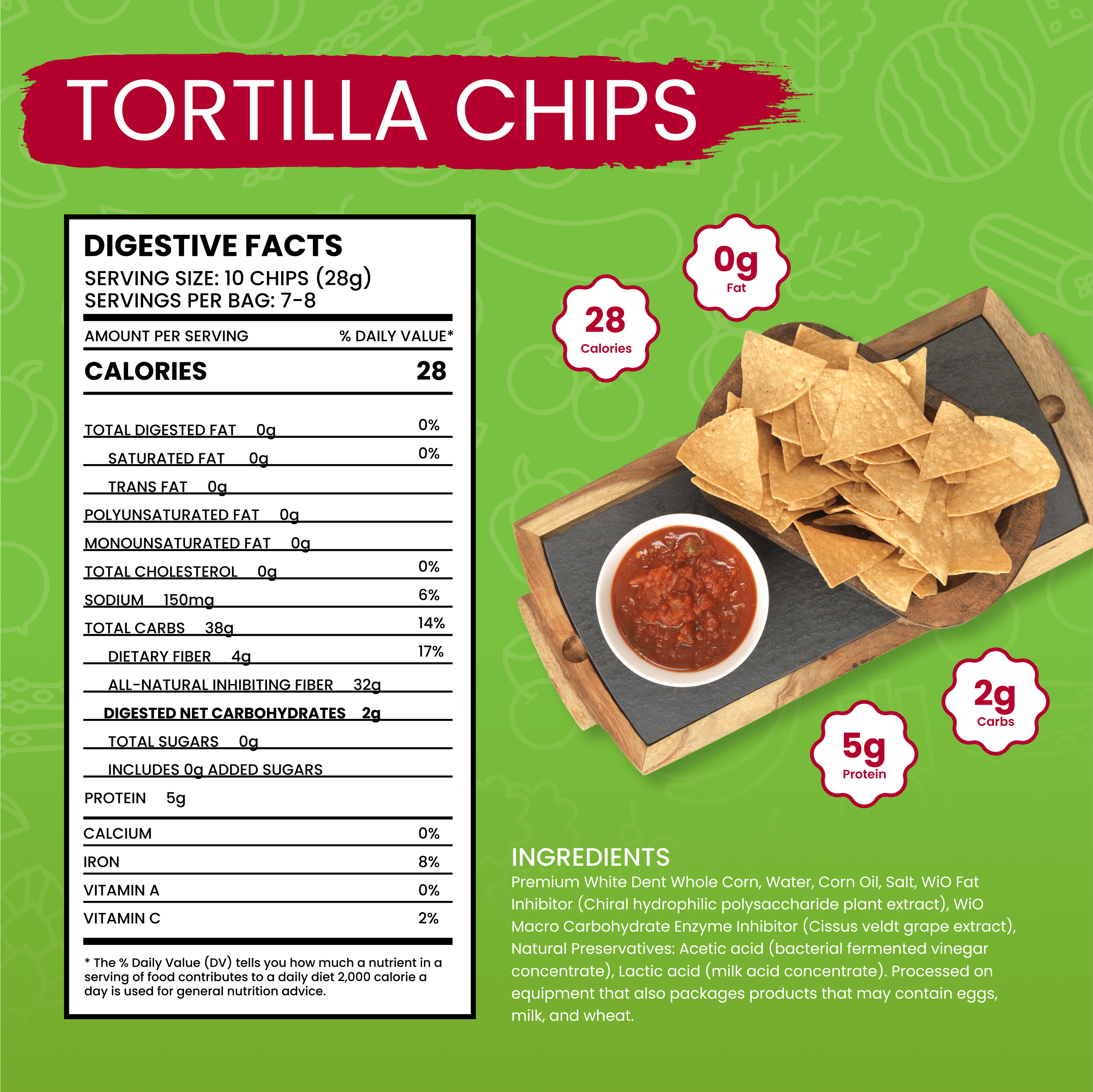 WiO Tortilla Chips 8oz